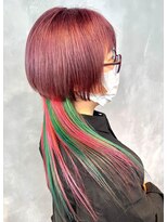 アコ(Aco)&nbsp;個性派カラー/ピンクバイオレット/ピンク/グリーン