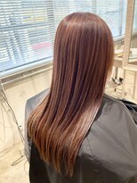 ニーラ バイ ニライカナイ 八幡宿店(Neela By Nirai Kanai)&nbsp;ブラウンベージュ/アッシュカラー/グレーベージュレイヤーロング