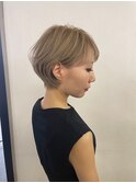 20代30代40代50代耳かけショートナチュラルショートカット前髪