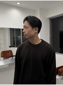 ナチュラルオールバック