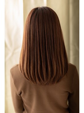 カバーヘア ブリス 上尾西口店(COVER HAIR bliss) 美髪エアーストレート前下がりレイヤーロングZ上尾20代30代40代!