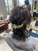 ジーナ 博多筑紫口(Zina)&nbsp;ハーフアップ/ルーズアレンジ/韓国風アレンジ/Zina博多筑紫口店