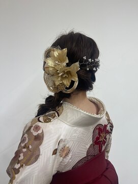 ベルクープス 天王寺店(Belle Coupes) 【BelleCoupes】卒業式 袴着付けヘアセット