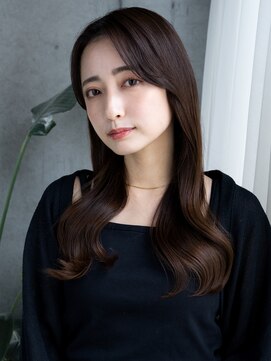 レノラ 本町(LENORA) 20代30代大人かわいいナチュラル暗髪エアーストレートヘア