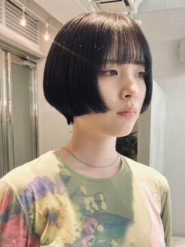 シアン(SYAN) 【クラシカルショート】【ショートボブ】【shiho】