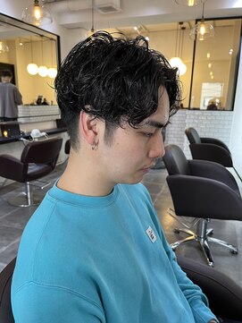 サロンドミルク 溝の口店(salon de MiLK) 20代30代40代/センターパート/大人メンズパーマ［溝の口］