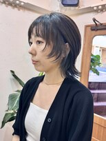 シエン 恵比寿(CIEN)&nbsp;【ブリーチ1回】くびれウルフ/インナーカラー/ブルーグレー