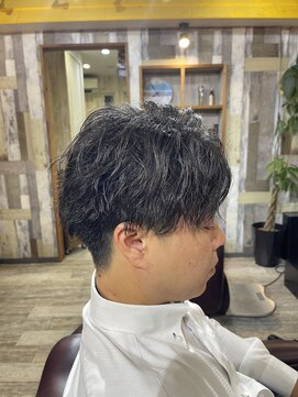 デルフィーノ ヘアーパフォーム(delfino hair perform) 縦落ちツイスパアップバング