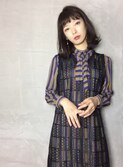 大人可愛い外ハネボブ♪オン眉【溝口/髪質改善オージュア】