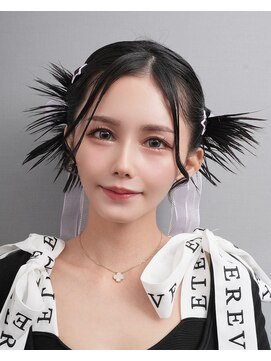 レボル(REVOL) カチモリヘア☆y2k推し活推しカラーヘアセットヘアメイクメイク
