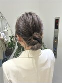 《Zina福岡天神》カジュアルパーティーヘアセット