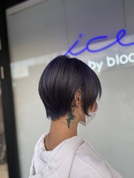アイスプロドバイブルーム 木更津店(ice prod by bloom) ミディアムヘア/暗めカラー/グランマッシュ/木更津