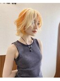 ケアブリーチ×ハイトーン×デザインカラー(代官山)