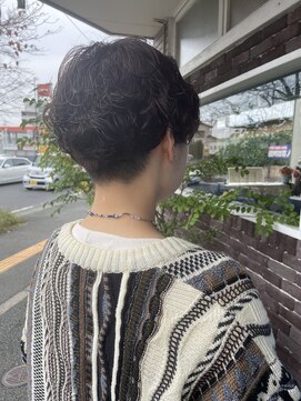 アズグロウ エクラ(AS GROW 'eclat) ショートパーマ