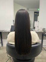 イレス 札幌円山店(IRESU) ドレスヘア/ショコラアッシュ/縮毛矯正・ストレート