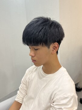 ソイクフ(SOY KUFU) 20代30代40代流行ツーブロック刈り上げスーツ黒髪