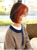 フェイスフレーミング/ブラウンオレンジ