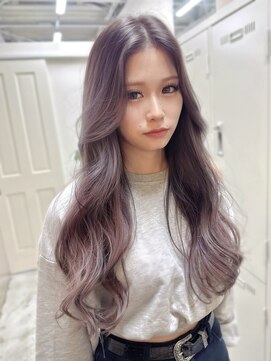 ファンド 千葉(fand) バレイヤージュ/韓国ヘア/ロングヘア/MANAMI