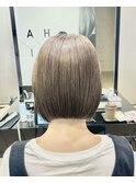 ぱつっとボブ 20代30代40代ヘア 小顔 神戸ボブ 三ノ宮