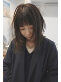 brown / 顔まわりlayer