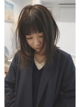 ベンジー 天神店(benji) brown / 顔まわりlayer