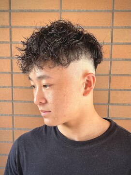 ボコカ(bococa) 【大村指名】メンズカットツイスパシャドウパーマ