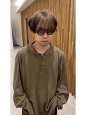 【yui担当】ルーツカラー×マッシュスタイル