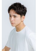 【メンズカット】さわやかツーブロックショートスタイル