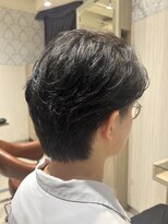 ビス リアン 川口店(Vis lien) 30代40代メンズビジネスナチュラルブラウン爽やかツーブロ