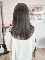 コース(CORS)&nbsp;【CORS高崎】オリーブベージュグレージュ　ブリーチなしWカラー