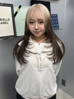 ペレ アネックス 大阪梅田茶屋町店(PELE ANNEX)&nbsp;くびれヘア/アプリコットオレンジ/夏のヘアアレンジ/梅田