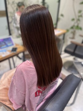 ケンジ 南林間(KENJE) 髪質改善×縮毛矯正ストレート