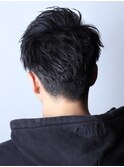 王道ハーフアップショート