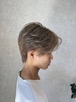 プラチナ(platinum)&nbsp;ミルクティーベージュセンターパート