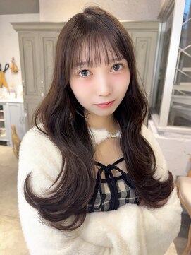 カシュカシュ 表参道(cache cache) レイヤーカット韓国ヘアハッシュカット髪質改善