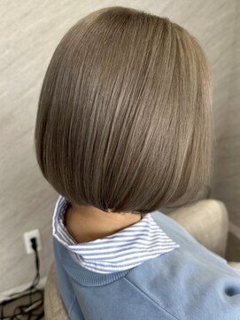 アンベル(ANBEL) ブリーチハイライト髪質改善ダブルカラーレイヤーカット