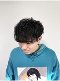 緩めのスパイラルパーマ