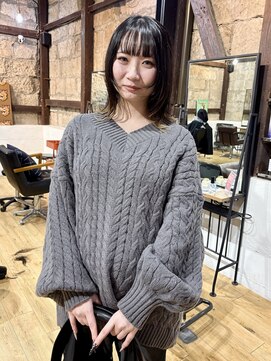 ディレクト(Direct) ショートボブハイライトレイヤーカットヘアセット髪質改善天文館