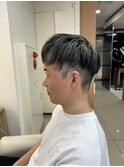 MEN’S HAIR/サーフカール/刈り上げセンターパート