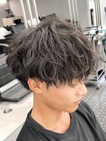 アーバンスタジオトウキョウ 下北沢店(URBAN STUDIO TOKYO)&nbsp;波巻きシャドウパーマラウンドマッシュ　[下北沢/men's]UP