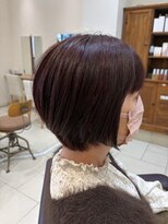 リーナ ビューティガーデン(LiNA BeautyGarden)&nbsp;深みボルドーショート