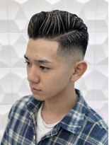 ゼロスバーバー(0's BARBER SHOP) 清潔感モテメンズ刈り上げマッシュショート大人カッコイイ