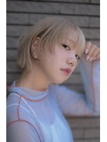 ヘアーラニッシュ 船橋店(hair Lanish)&nbsp;小顔にみせるマッシュショート／ツートンカラー/10代20代30代
