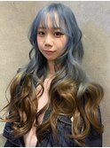 ロングレイヤーブルー