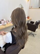 アミュー(Amyu)&nbsp;色落ちかわいい柔らかミルクティーベージュ