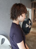 イトシテ 軽めレイヤーボブパーマ×透明感ベージュ 【鎌田 隆雅】