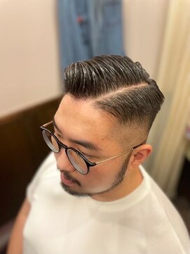 ヒロギンザ 名駅西口店(HIRO GINZA) サイドパートスキンフェード