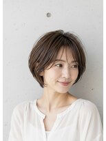 パラン 田無店(PaLaN)&nbsp;【フェイスラインスッキリ】艶カラー×ひし形ショートボブ