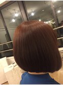 。。。。。。艶。。。赤。。。ボブ。。。カタチ。。。