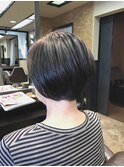 前下がりグラデーションボブ